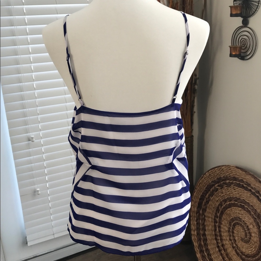 Classy Striped Tank - Picture 2 of 5