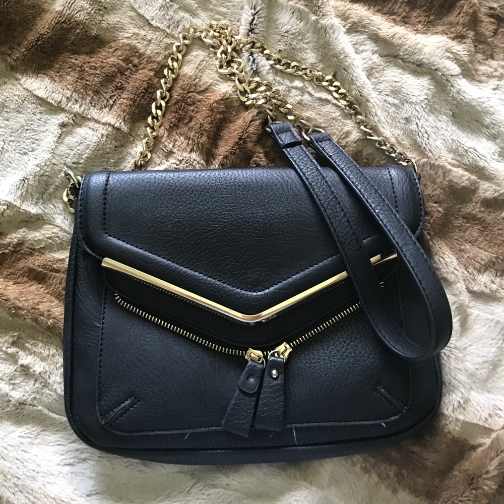 Madison West Gold Chain Crossbody