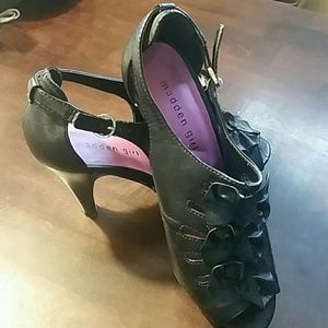 Madden Girl Black Heels