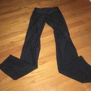 Black bootcut yoga pants