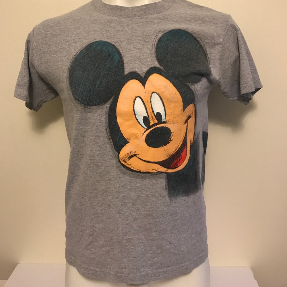 Mickey Mouse Disneyland front and back graphic tee