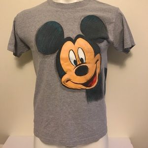 Mickey Mouse Disneyland front and back graphic tee