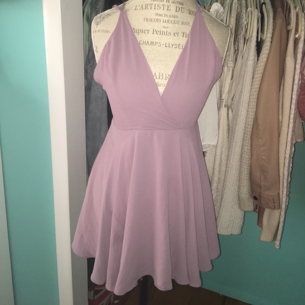 Urban Outfiters Purple ish Flowy Cute Dress