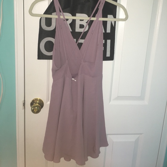 Urban Outfiters Purple ish Flowy Cute Dress - Picture 4 of 6