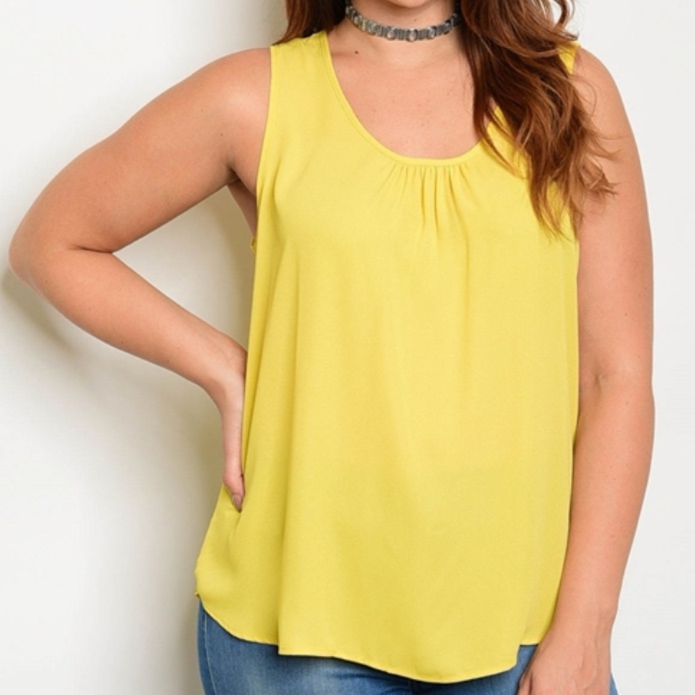 Plus Size Ladies tank - Picture 2 of 2