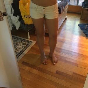 White shorts
