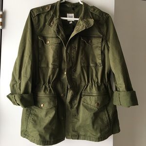 Gap Green Classic Utility Jacket