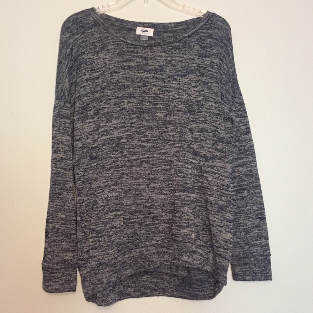 Navy oversized sweater