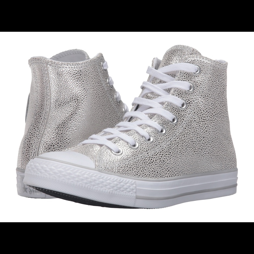 Converse Stingray Metallic Hi-Tops - 7.5