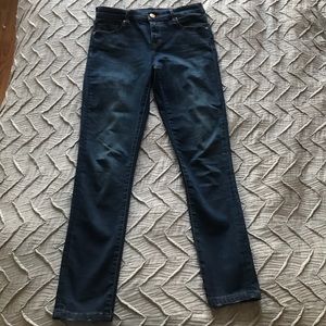 28 twig mid rise Urban Outfitters blue jeans