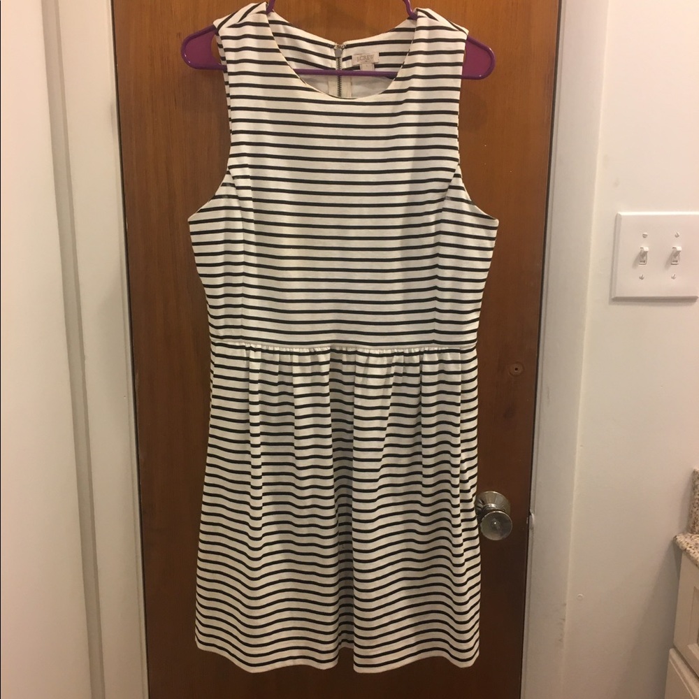 J crew nautical striped dress
