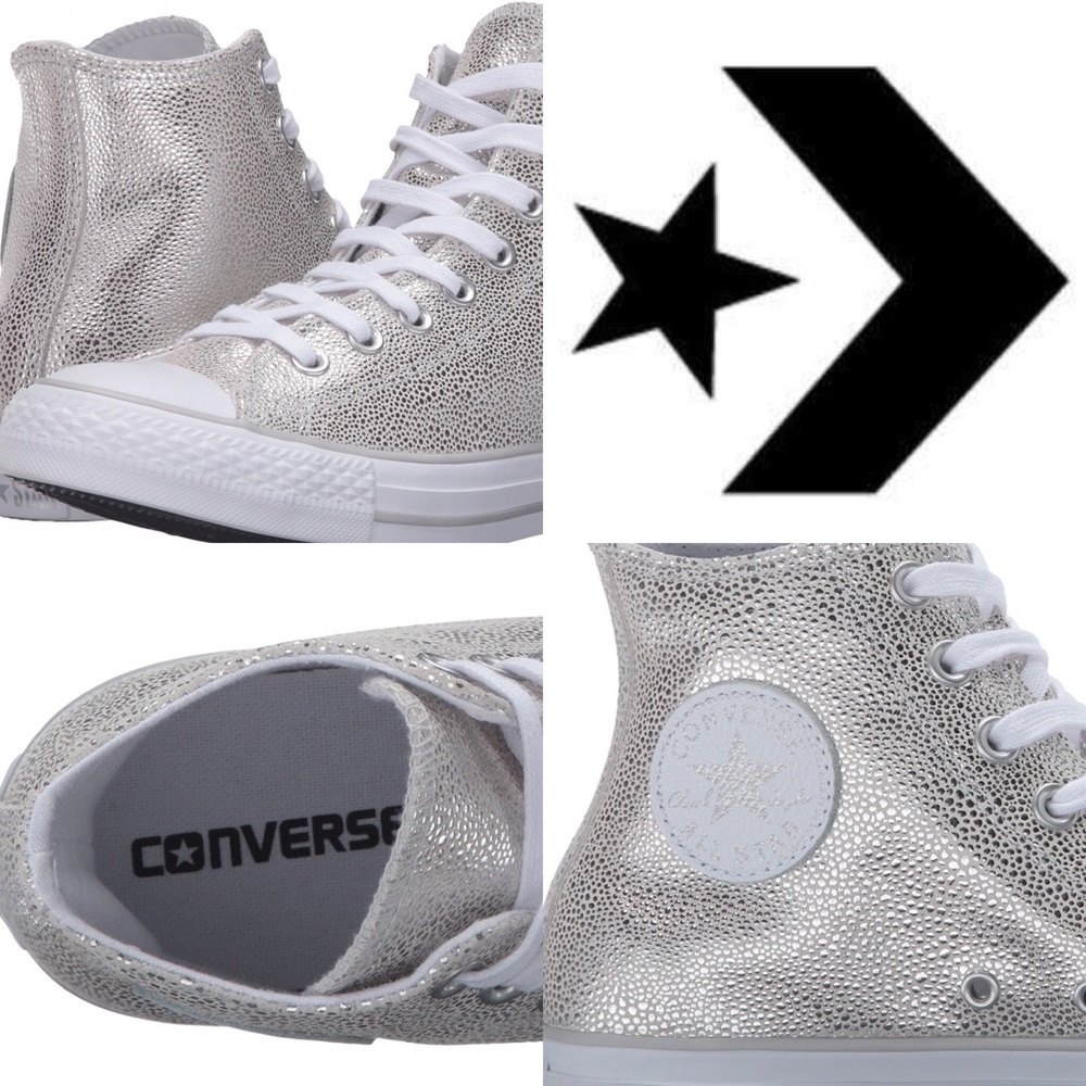 Converse Stingray Metallic Hi-Tops - 8