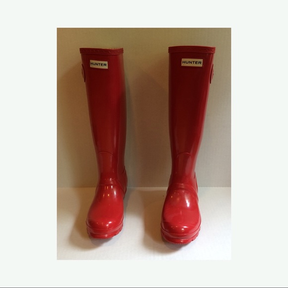 Hunter Shoes - Hunter Boots Original Gloss Red