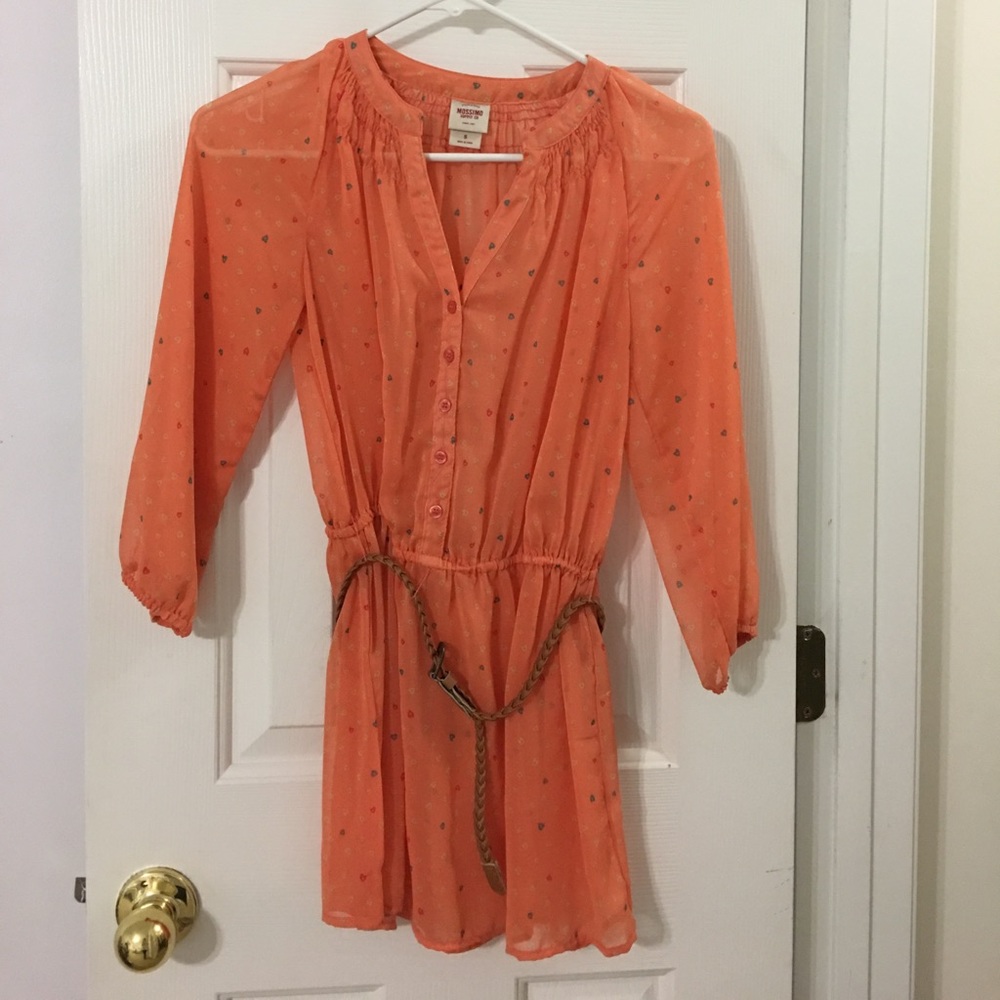 A chiffon dress like top