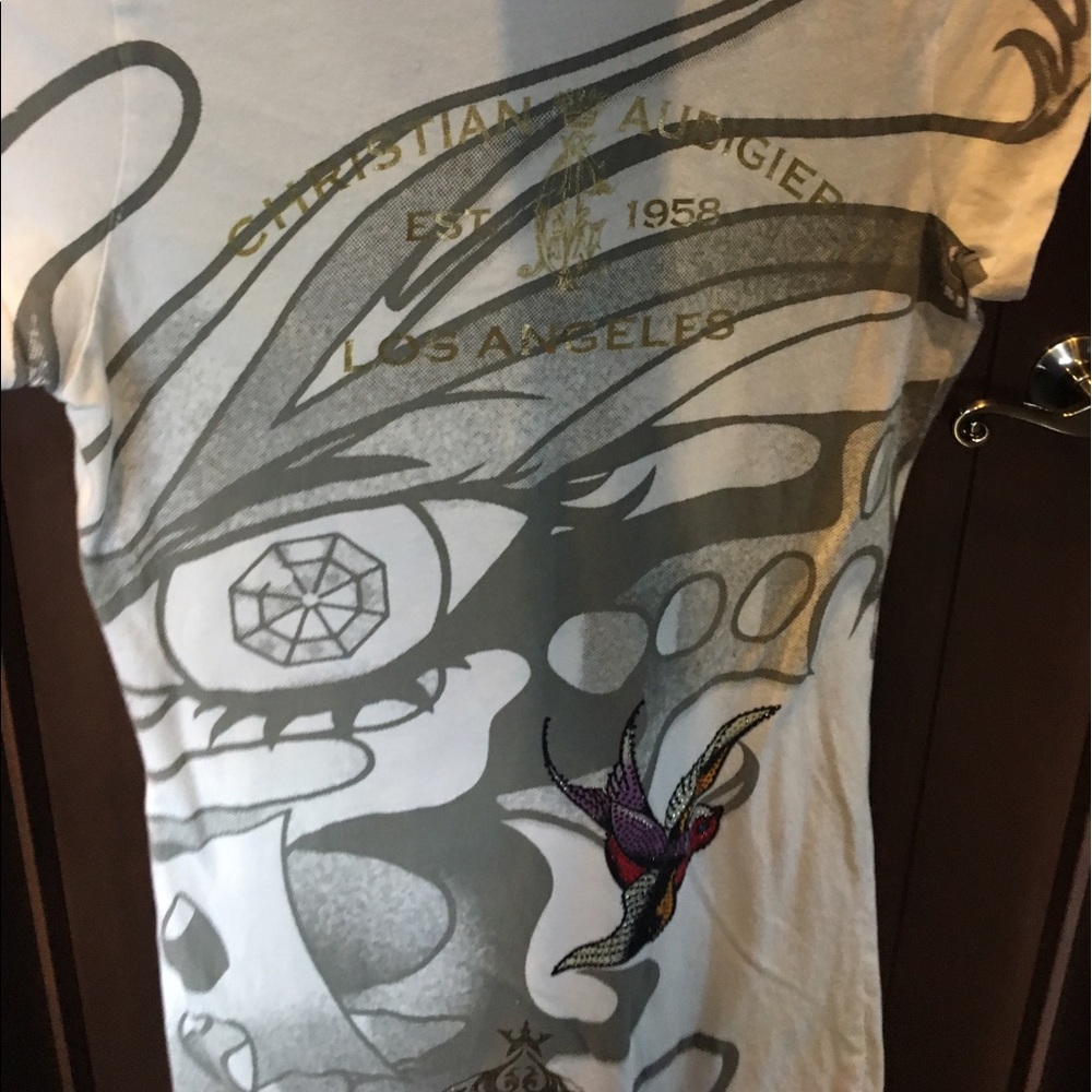 Christian audiger T-shirt