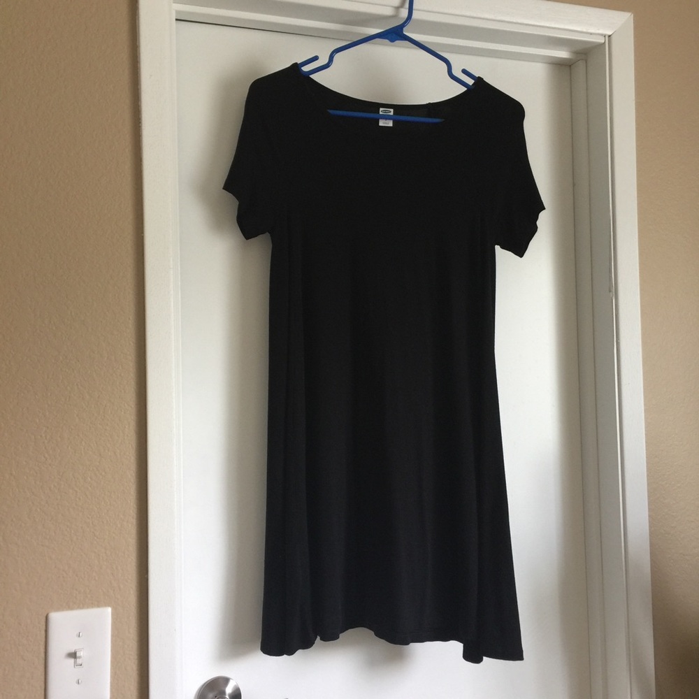 Black T-Shirt Dress