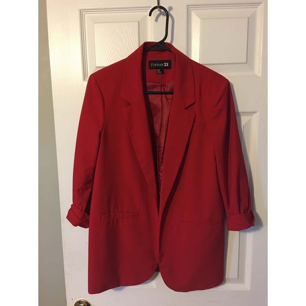 Forever 21 Red Blazer size Small