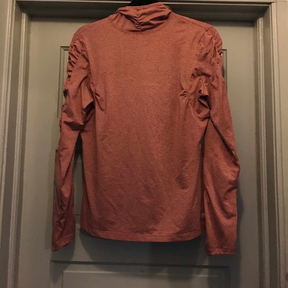 SOLD Hooded isis workout top