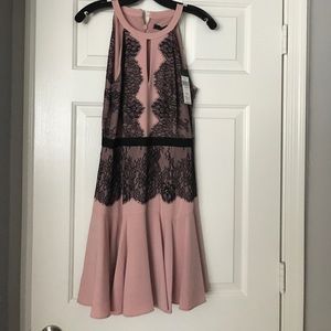 BCBG Rose & Black Dress