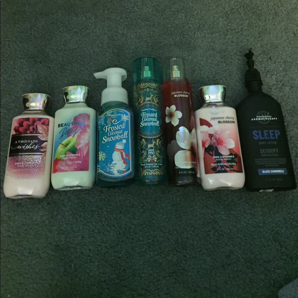 Bath and body works bundle
