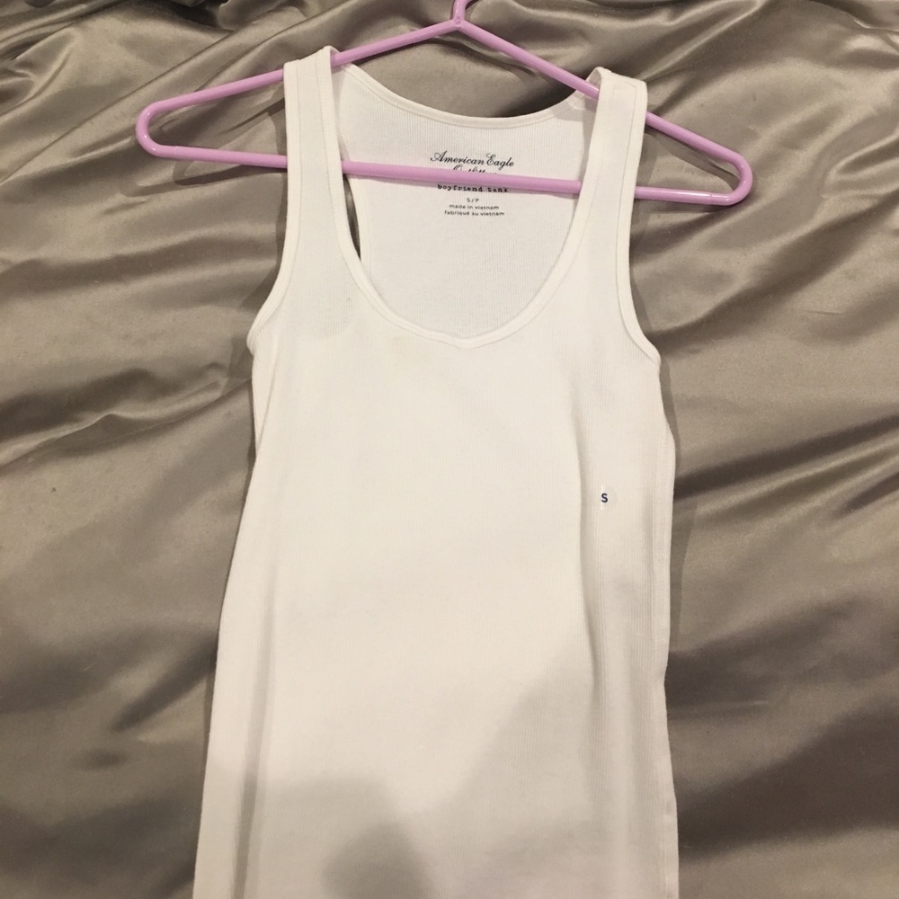 White tank top