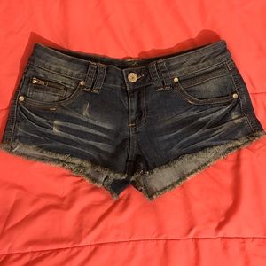 Almost Famous Shorts w/Zippers