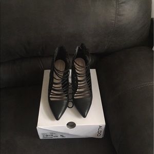 Gently worn Aldo high heels.