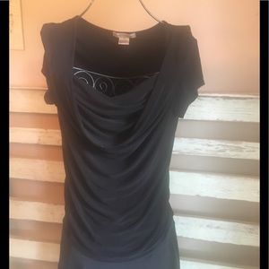 Black dress blouse size Med