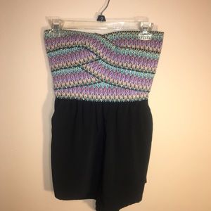 Tobi strapless romper