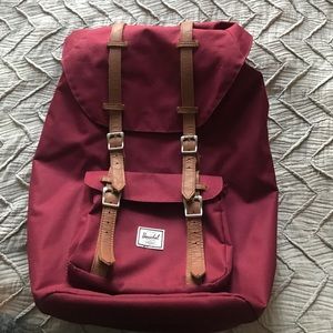 Herschel Red Little America Backpack