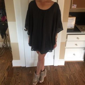 Free People Navy Dress