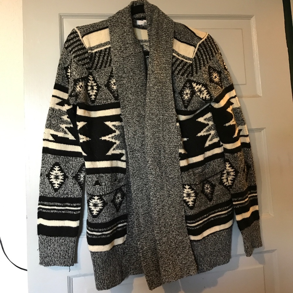 Tribal print sweater