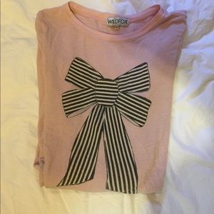 wildfox washed look with bow