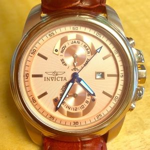 Invicta Rose Gold Watch