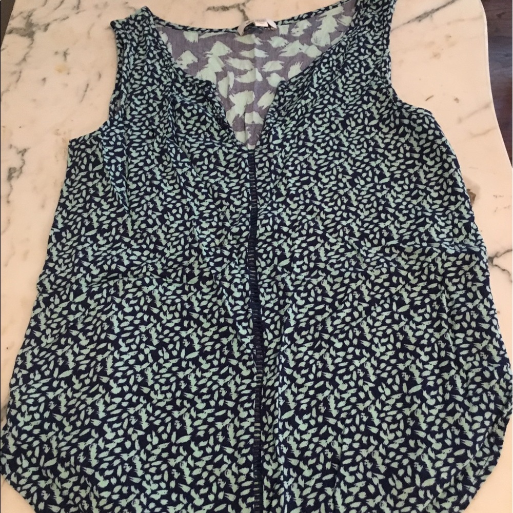 Ella moss printed top