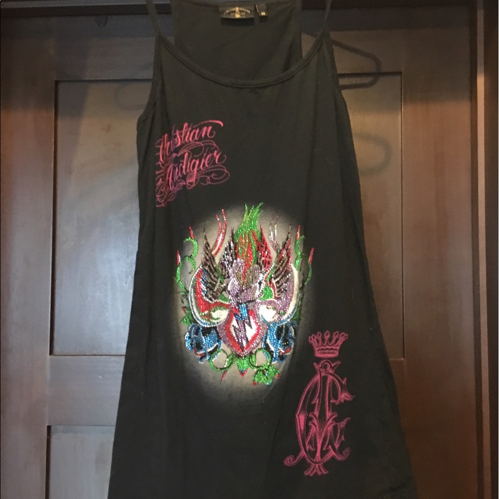 Christian audigier tank