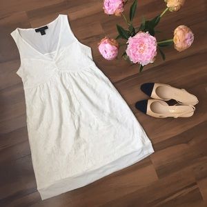 Express White Lace Mesh Mini Dress / Top