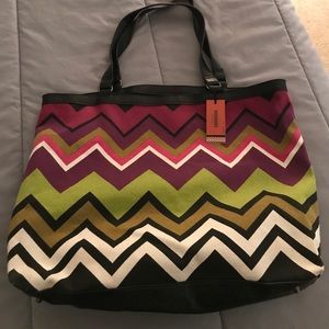 RARE! Missoni for Target Chevron Tote