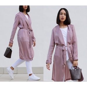 🌈closing in 1 day! Missguided dusty pink duster