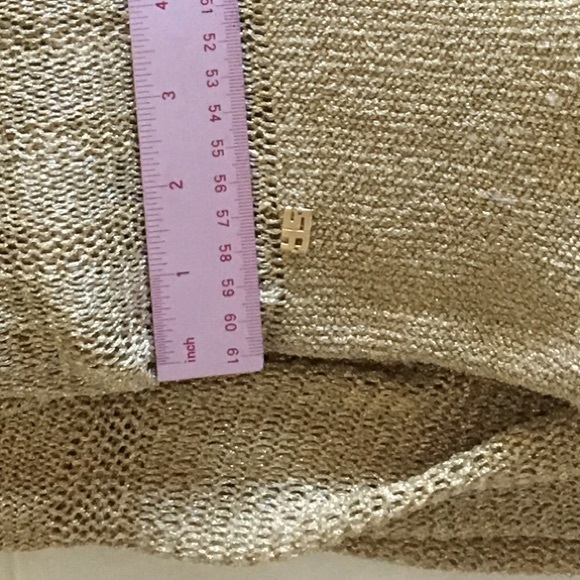 SA stunning gold stretchy evening skirt dress 👗 - Picture 7 of 7