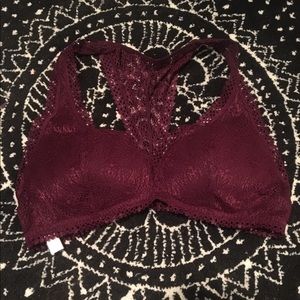 Victoria's Secret Maroon Bralette