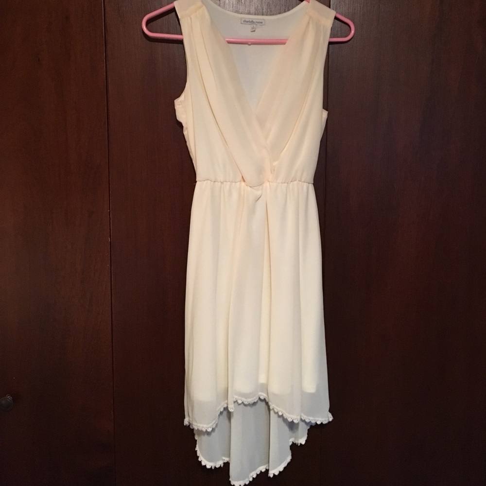 Charlotte Russe Cream Dress