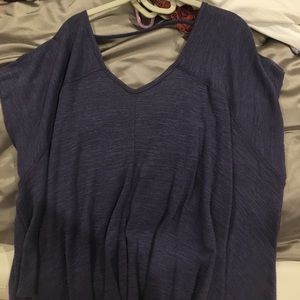 Free people tunic v-neck top