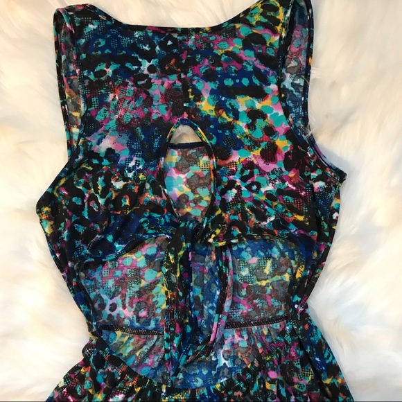 True Freedom Kaleidoscope Open Back Tie Dress - Picture 5 of 6