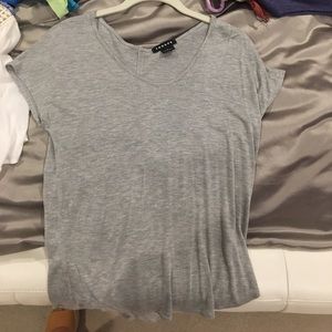 Grey crew shirt