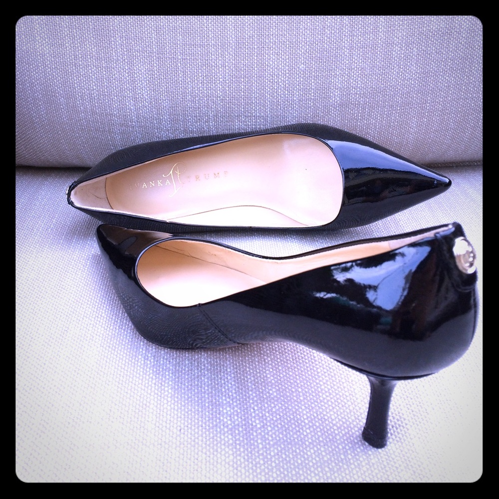 Ivanka Trump patent leather heels