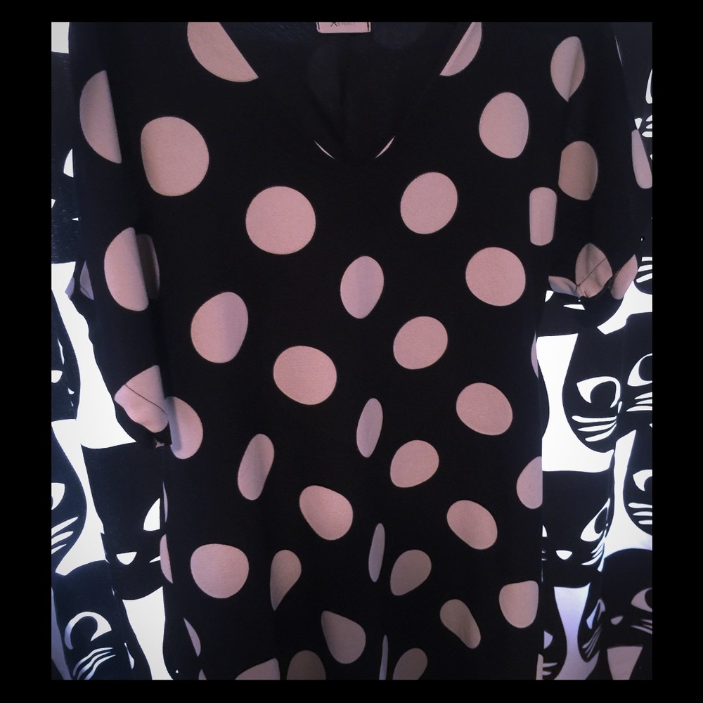 Everly polka dot dress