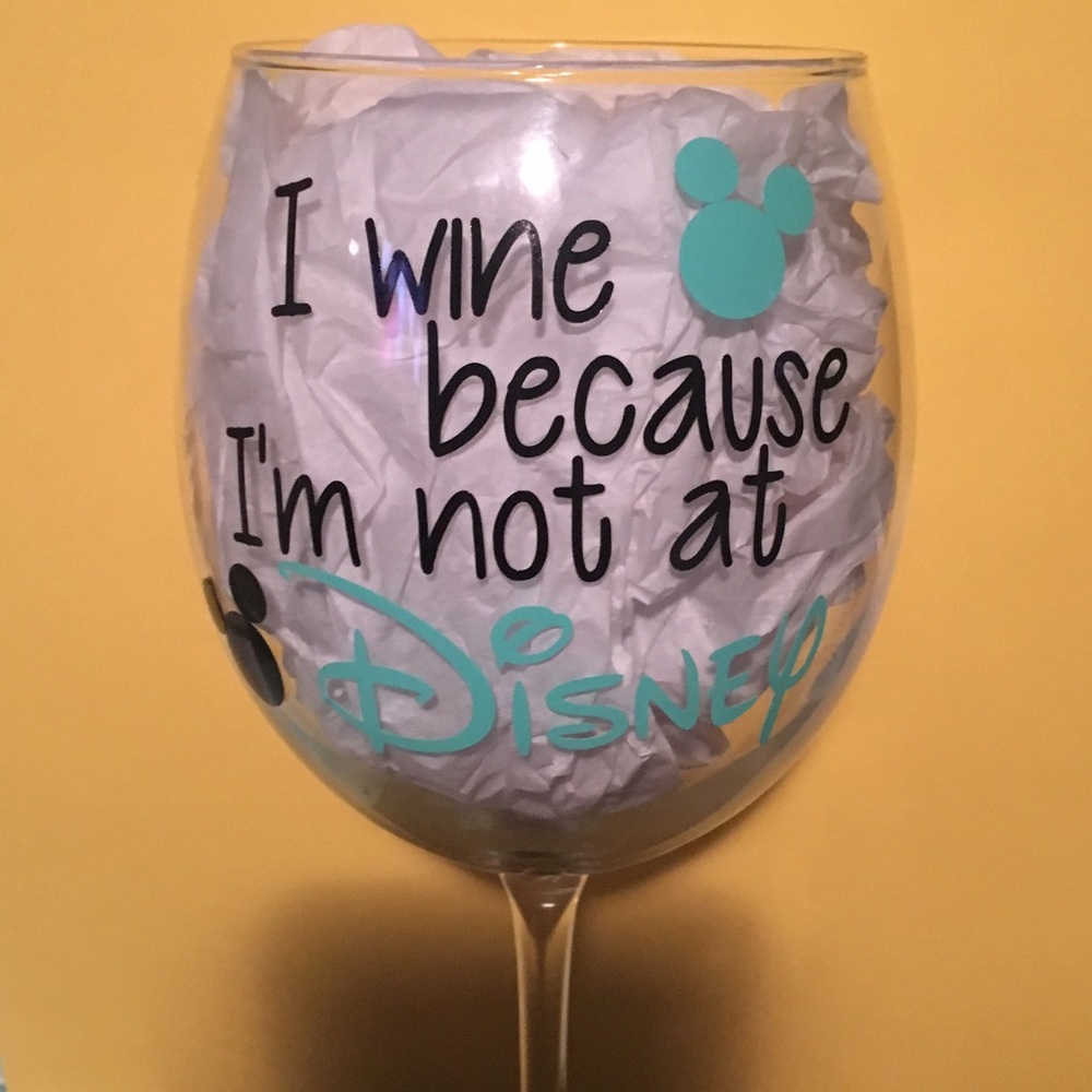 Custom wine glasses