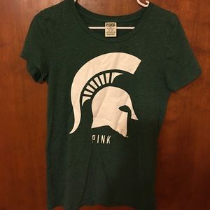 Pink Spartan t-shirt