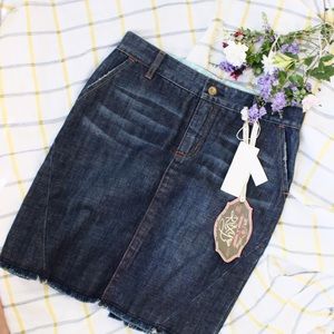 ROXY 1970 VINTAGE STYLED JEAN SKIRT